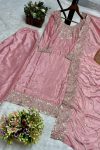NEW ARRIVAL CHINON EMBROIDERY THREAD SEQUENCE WORK TOP PALAZZO WITH DUPATTA PARTY WEAR WHOLESALE PRICE ETHNIC GARMENT (7)