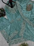 NEW ARRIVAL CHINON EMBROIDERY THREAD SEQUENCE WORK TOP PALAZZO WITH DUPATTA PARTY WEAR WHOLESALE PRICE ETHNIC GARMENT (6)
