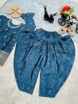 NEW ARRIVAL CHINON SILK DIGITAL PRINT WORK WITH EMBROIDERED SEQUENCE AND LACE WORK KID’S TOP DHOTI SALWAR WITH DUPATTA FESTIVE WEAR WHOLESALE PRICE ETHNIC GARMENT (3).jpeg