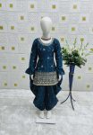 NEW ARRIVAL CHINON SILK DIGITAL PRINT WORK WITH EMBROIDERED SEQUENCE AND LACE WORK KID’S TOP DHOTI SALWAR WITH DUPATTA FESTIVE WEAR WHOLESALE PRICE ETHNIC GARMENT (3).jpeg