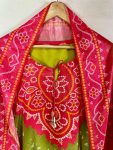 NEW ARRIVAL CHINON SILK DORI AND ORIGINAL KODI MOTI AND DIGITAL PRINTED WORK TOP BOTTOM WITH DUPATTA FESTIVE WEAR WHOLESALE PRICE ETHNIC GARMENT (3)