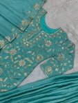 NEW ARRIVAL CHINON SILK EMBROIDERY SEQUENCE WORK TOP PALAZZO WITH DUPATTA PARTY WEAR WHOLESALE PRICE ETHNIC GARMENT (3)