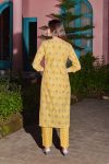NEW ARRIVAL COTTON BLEND FOIL PRINT AND MIRROR WORK TOP PANT SET CASUAL WEAR WHOLESALE PRICE ETHNIC GARMENT (17)