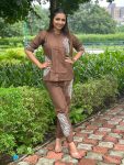 NEW ARRIVAL COTTON WITH EMBROIDERY WORK CO-ORD SET CASUAL WEAR WHOLESALE PRICE ETHNIC GARMENT (13)
