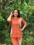 NEW ARRIVAL COTTON WITH EMBROIDERY WORK CO-ORD SET CASUAL WEAR WHOLESALE PRICE ETHNIC GARMENT (11)
