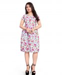 NEW ARRIVAL CREPE DIGITAL PRINTED KURTI CASUAL WEAR WHOLESALE PRICE ETHNIC GARMENT (1)