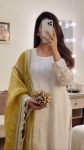 NEW ARRIVAL GEORGETTE EMBROIDERY SEQUENCE WORK WITH MOTI WORK TOP BOTTOM WITH DUPATTA FESTIVE WEAR WHOLESALE PRICE ETHNIC GARMENT (4)