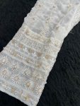 NEW ARRIVAL GEORGETTE EMBROIDERY SEQUENCE WORK WITH MOTI WORK TOP BOTTOM WITH DUPATTA PARTY WEAR WHOLESALE PRICE ETHNIC GARMENT (5)