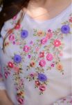NEW ARRIVAL GEORGETTE THREAD EMBROIDERY LACE WORK TOP BOTTOM WITH DUPATTA PARTY WEAR WHOLESALE PRICE ETHNIC GARMENT (6)