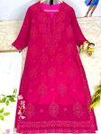 NEW ARRIVAL GEORGETTE THREAD EMBROIDERY WORK TOP PALAZZO FESTIVE WEAR WHOLESALE PRICE ETHNIC GARMENT (7)