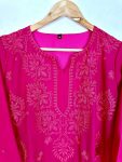 NEW ARRIVAL GEORGETTE THREAD EMBROIDERY WORK TOP PALAZZO FESTIVE WEAR WHOLESALE PRICE ETHNIC GARMENT (7)