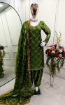 NEW ARRIVAL JIMMY CHOO SILK EMBROIDERY SEQUENCE WORK TOP PATIYALA WITH DUPATTA FESTIVE WEAR WHOLESALE PRICE ETHNIC GARMENT (1)