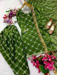 NEW ARRIVAL JIMMY CHOO SILK EMBROIDERY SEQUENCE WORK TOP PATIYALA WITH DUPATTA FESTIVE WEAR WHOLESALE PRICE ETHNIC GARMENT (1)