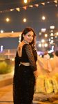 NEW ARRIVAL NET SEQUENCE THREAD JHALAR LACE WORK SAREE WITH UNSTITCHED BLOUSE PARTY WEAR WHOLESALE PRICE ETHNIC GARMENT (4)