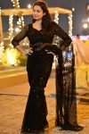 NEW ARRIVAL NET SEQUENCE THREAD JHALAR LACE WORK SAREE WITH UNSTITCHED BLOUSE PARTY WEAR WHOLESALE PRICE ETHNIC GARMENT (4)