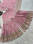 NEW ARRIVAL NEUTRAL SILK EMBROIDERY SEQUENCE BOREDR WORK TOP SHARARA WITH DUPATTA PARTY WEAR WHOLESALE PRICE ETHNIC GARMENT (3)