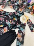 NEW ARRIVAL ORGANZA TABBY SILK DIGITAL PRINTED GOWN BOTTOM WITH DUPATTA PARTY WEAR WHOLESALE PRICE ETHNIC GARMENT (8)