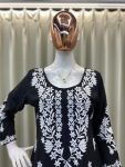NEW ARRIVAL RAYON EMBROIDERY WORK KURTI PALAZZO SET FESTIVE WEAR WHOLESALE PRICE ETHNIC GARMENT (3)
