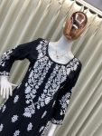 NEW ARRIVAL RAYON EMBROIDERY WORK KURTI PALAZZO SET FESTIVE WEAR WHOLESALE PRICE ETHNIC GARMENT (3)