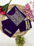 NEW ARRIVAL RAYON EMBROIDERY WORK TOP BOTTOM WITH DUPATTA PARTY WEAR WHOLESALE PRICE ETHNIC GARMENT (5)