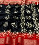 NEW ARRIVAL SOFT COTTON SILK BATIK PRINT WITH JACQUARD KANJIVARAM ZARI BORDER WORK SAREE WITH UNSTITCHED BLOUSE FESTIVE WEAR WHOLESALE PRICE ETHNIC GARMENT (13).jpeg