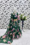 PARTY WEAR GEORGETTE DIGITAL PRINT WORK KID GOWN WITH DUPATTA FESTIVE WEAR WHOLESALE PRICE ETHNIC GARMENT (7)