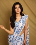 RICH LOOK GEORGETTE DIGITAL PRINT WITH LACE BORDER WORK SAREE WITH UNSTITCHED BLOUSE PARTY WEAR WHOLESALE PRICE ETHNIC GARMENT (1)
