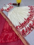 TRADITIONAL COTTON KALAMKARI PRINTED LEHENGA CHOLI WITH DUPATTA PARTY WEAR WHOLESALE PRICE ETHNIC GARMENT (7)