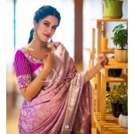 TRADITIONAL LICHI SILK JACQUARD WEAIVNG WORK SAREE WITH UNSTITCHED BLOUSE PARTY WEAR WHOLESALE PRICE ETHNIC GARMENT (5)