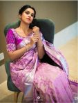 TRADITIONAL LICHI SILK JACQUARD WEAIVNG WORK SAREE WITH UNSTITCHED BLOUSE PARTY WEAR WHOLESALE PRICE ETHNIC GARMENT (5)