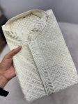 TRADITIONAL PURE CAMBRIC CHIKANKARI SEQUENCE THREAD EMBROIDERY WORK MEN’S KURTA WITH PAYJAMA PARTY WEAR WHOLESALE PRICE ETHNIC GARMENT (2)