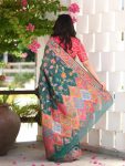 TRENDING BANARASI SOFT SILK ZARI WEAVING WORK SAREE WITH UNSTITCHED BLOUSE PARTY WEAR WHOLESALE PRICE ETHNIC GARMENT (11)