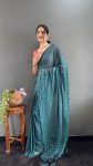 TRENDING CHIFFON KHADI PRINTED PLAIN SAREE WITH UNSTITCHED BLOUSE PARTY WEAR WHOLESALE PRICE ETHNIC GARMENT (4)