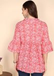 TRENDING COTTON PRINTED EMBROIDERY WORK ONLY SHORT KURTI PARTY WEAR WHOLESALE PRICE ETHNIC GARMENT (23)