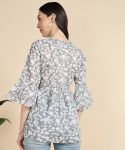TRENDING COTTON PRINTED EMBROIDERY WORK ONLY SHORT KURTI PARTY WEAR WHOLESALE PRICE ETHNIC GARMENT (9)