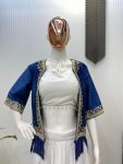 TRENDING CRAPE SILKEMBROIDERY MOTI LACE WORK STITCHED BLOUSE SKIRT WITH KOTI PARTY WEAR WHOLESALE PRICE ETHNIC GARMENT (4)