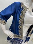 TRENDING CRAPE SILKEMBROIDERY MOTI LACE WORK STITCHED BLOUSE SKIRT WITH KOTI PARTY WEAR WHOLESALE PRICE ETHNIC GARMENT (4)