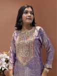 TRENDING FENDY SILK EMBROIDERY CODING SEQUENCE WORK TOP BOTTOM WITH DUPATTA PARTY WEAR WHOLESALE PRICE ETHNIC GARMENT (3)