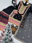 TRENDING GEORGETTE EMBROIDERY SEQUENCE WORK TOP SHARARA WITH DUPATTA PARTY WEAR WHOLESALE PRICE ETHNIC GARMENT (4)