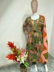 TRENDING MUSLIN PRINTED EMBROIDERY LACE WORK GOWN BOTTOM WITH DUPATTA PARTY WEAR WHOLESALE PRICE ETHNIC GARMENT (3)