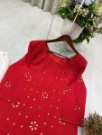 TRENDING RAYON EMBROIDERY FOIL THREAD WORK KURTI PALAZZO SET PARTY WEAR WHOLESALE PRICE ETHNIC GARMENT (14)
