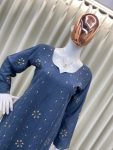 TRENDING RAYON EMBROIDERY FOIL THREAD WORK KURTI PALAZZO SET PARTY WEAR WHOLESALE PRICE ETHNIC GARMENT (6)