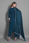 TRENDING SILK BLEND EMBROIDERY WORK TOP BOTTOM WITH DUPATTA PARTY WEAR WHOLESALE PRICE ETHNIC GARMENT (12)