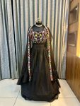 TRENDING TABBY SILK EMBROIDERY SEQUENCE WOTK LEHENGA CHOLI WITH KOTI PARTY WEAR WHOLESALE PRICE ETHNIC GARMENT (4)