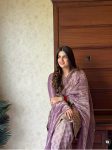 TRENDING TWILL TISSUE NET EMBROIDERY SEQUENCE WORK TOP BOTTOM WITH DUPATTA PARTY WEAR WHOLESALE PRICE ETHNIC GARMENT (3)