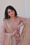 1DESIGNER FENDI CHIFFON WITH 12 KALI STITCHEDGOWN WITH SEQUENCE ZARI EMBROIDERY CUT WORK DUPATTA PARTY WEAR WHOLESALE PRICE ETHNIC GARMENT (9)