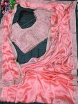 1DESIGNER RANGOLI EMBROIDERY CODING WORK READY TO WEAR SAREE WASIT BELT AND STITCHED BLOUSE PARTY WEAR WHOLESALE PRICE ETHNIC GARMENT (11)