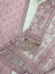 1FANCY BUTTERFLY NET SEQUENCE EMBROIDERY WORK TOP BLOUSE WITH PALAZZO PARTY WEAR WHOLESALE PRICE ETHNIC GARMENT (9)