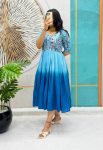 1FANCY MUL MUL COTTON EMBROIDERY THREAD WORK ONEPIECE DRESS PARTY WEAR WHOLESALE PRICE ETHNIC GARMENT (8)