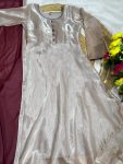 1NEW ARRIVAL BURBERRY SILK POTALI BUTTON WORK ANARKALI GOWN WITH DUPATTA FESTIVE WEAR WHOLESALE PRICE ETHNIC GARMENT (8)